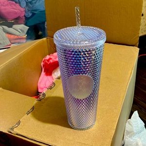 Starbucks 2021 ice blue Diamond tumbler